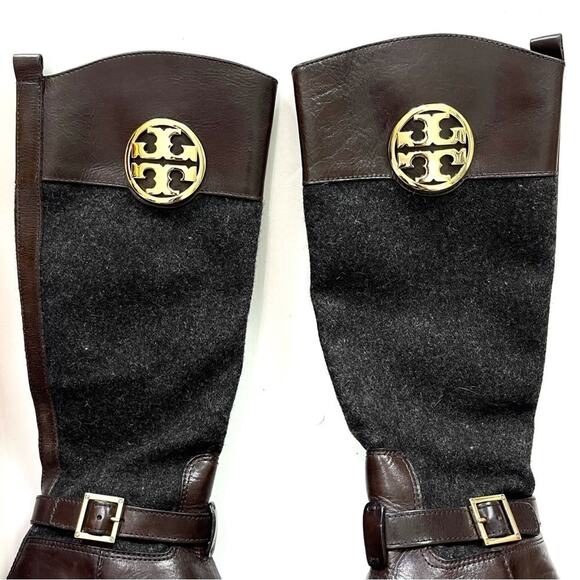 Tory Burch Patterson Riding Boots - Picture 2 of 15